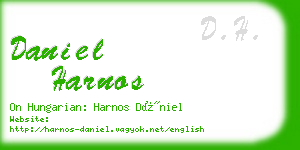 daniel harnos business card